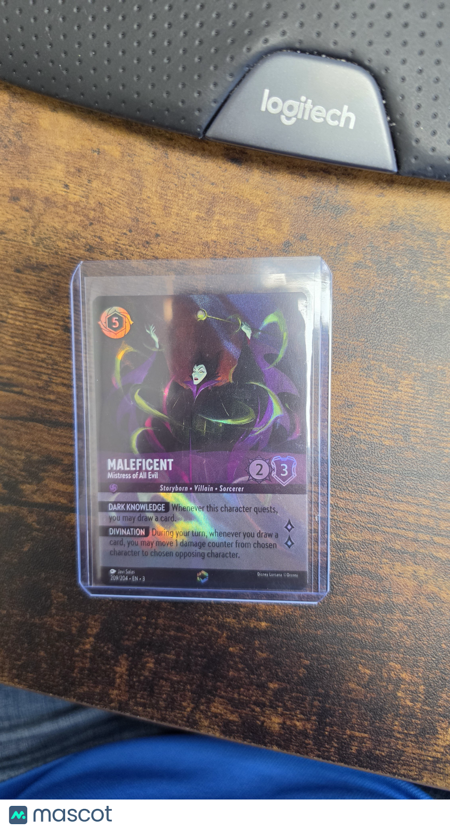 2023 Disney Lorcana The First Chapter Maleficent Foil Enchanted