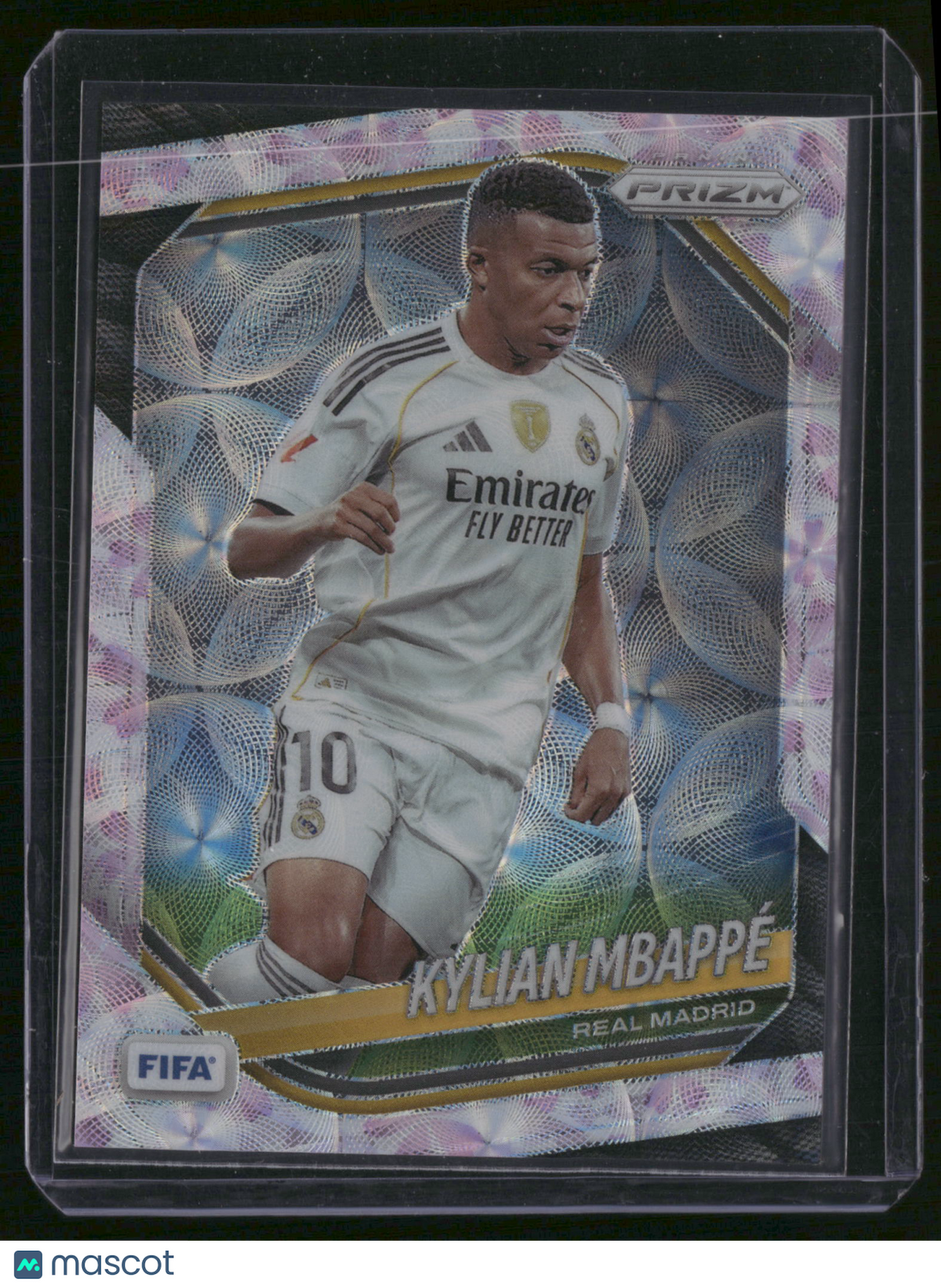 Kylian Mbappé 2025 Panini Prizm FIFA Soccer #181 White Flowers /28