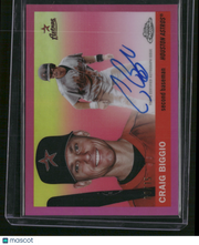 Craig Biggio 2025 Topps Chrome Platinum Baseball #CPA-CB Pink /15