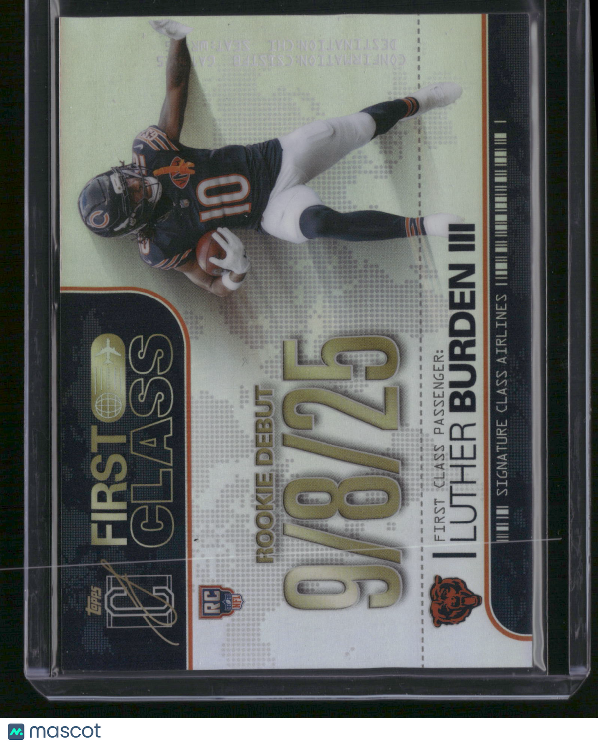 Luther Burden III 2025 Topps First Class #FC-10 RC
