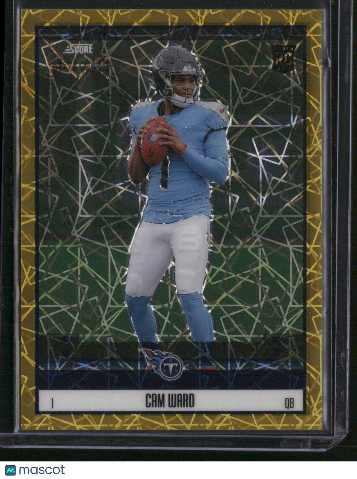Cam Ward 2026 Panini Select Football Prizm #2 Gold Geometric /10