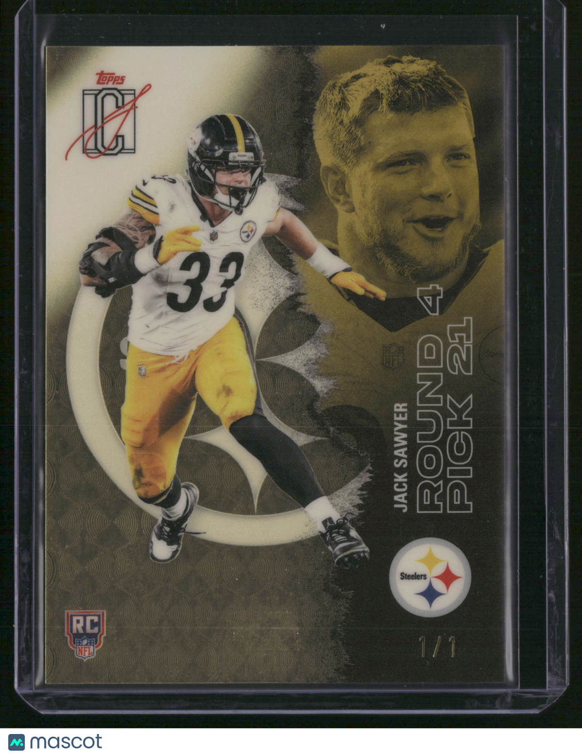 Jack Sawyer 2025 Topps Signature Class #137 Superfractor /1 RC