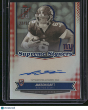 Jaxson Dart 2025 Topps Signature Class Supreme Signers #SS-JDA /25 RC