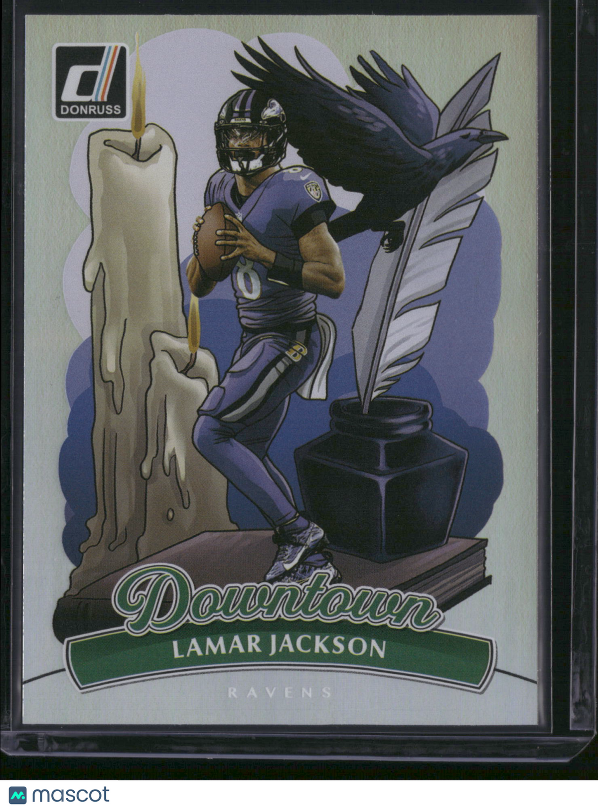 Lamar Jackson 2025 Panini Donruss Football Downtown #1