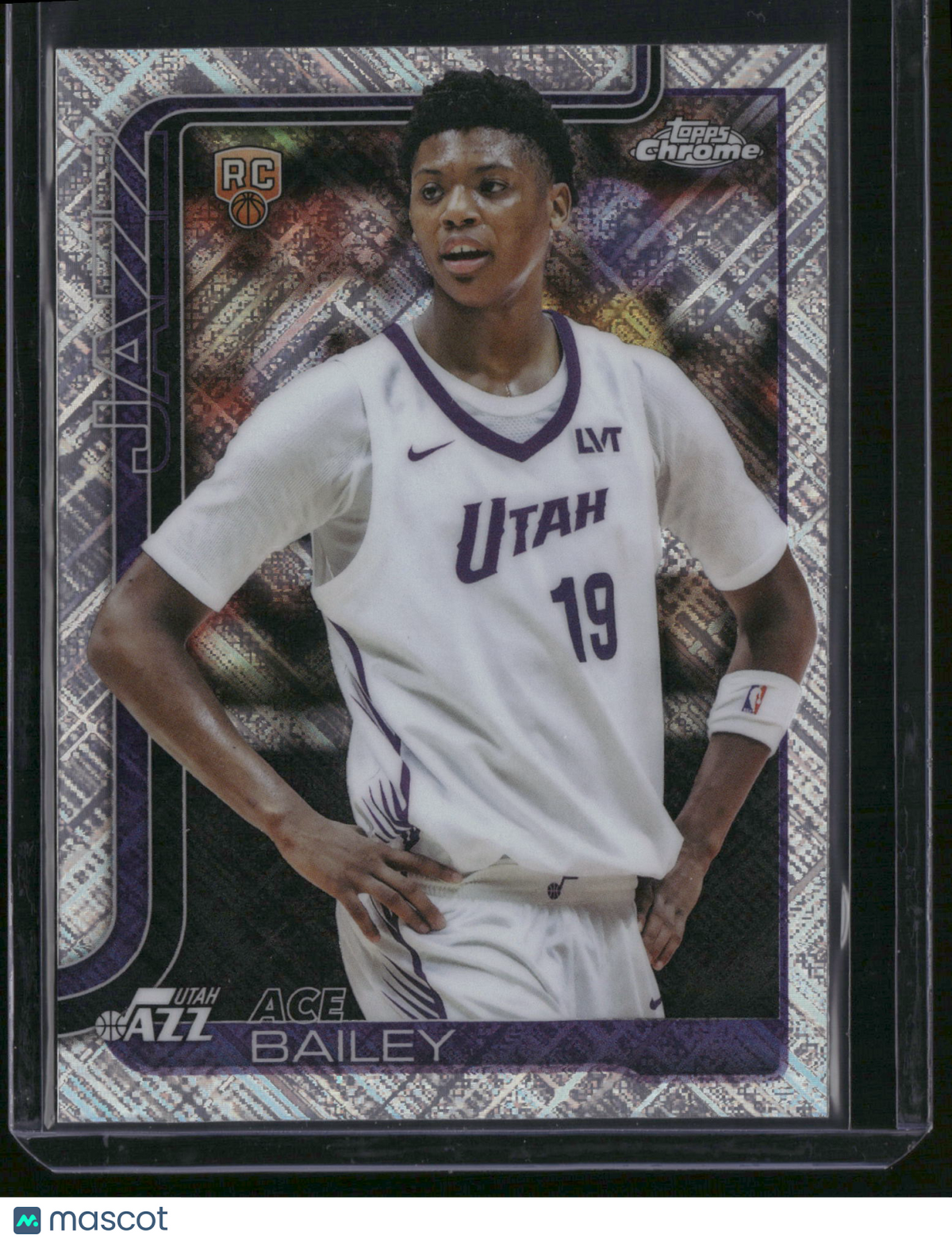 Ace Bailey 2025 Topps Chrome #255 RC