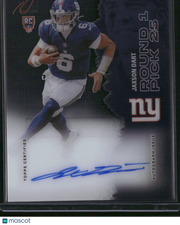 Jaxson Dart 2025 Topps Signature Class Football Autograph RC Rookie Class Crystal Clear