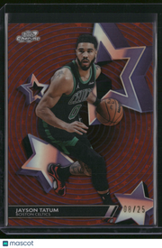 Jayson Tatum 2026 Topps Chrome #SF-10 Red /25