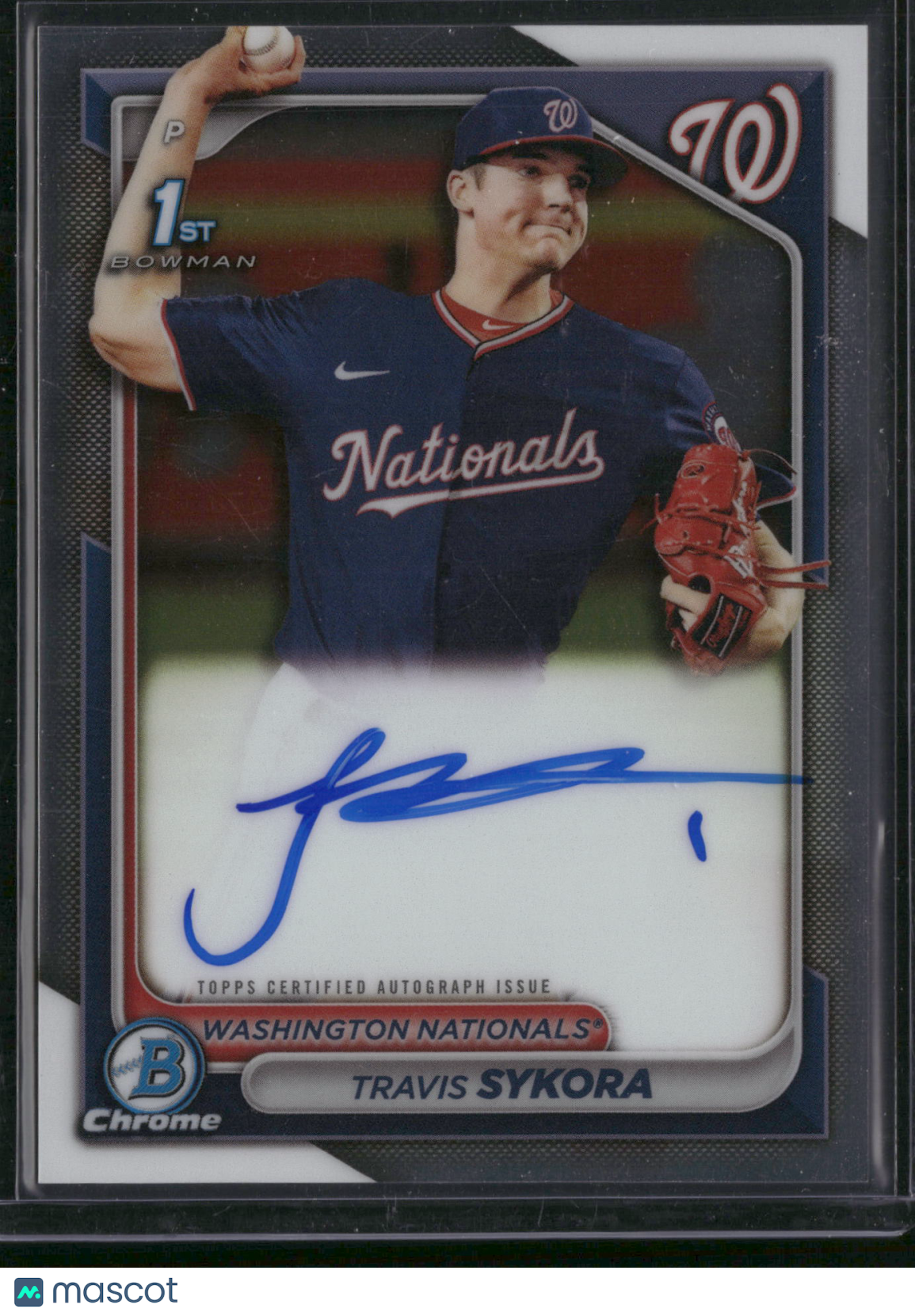 Travis Sykora 2024 Bowman Chrome #CPA-TSY 1st Bowman