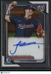 Travis Sykora 2024 Bowman Chrome #CPA-TSY 1st Bowman