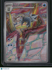 2023 Paldea Evolved Arctibax Holo Secret Rare #209/193