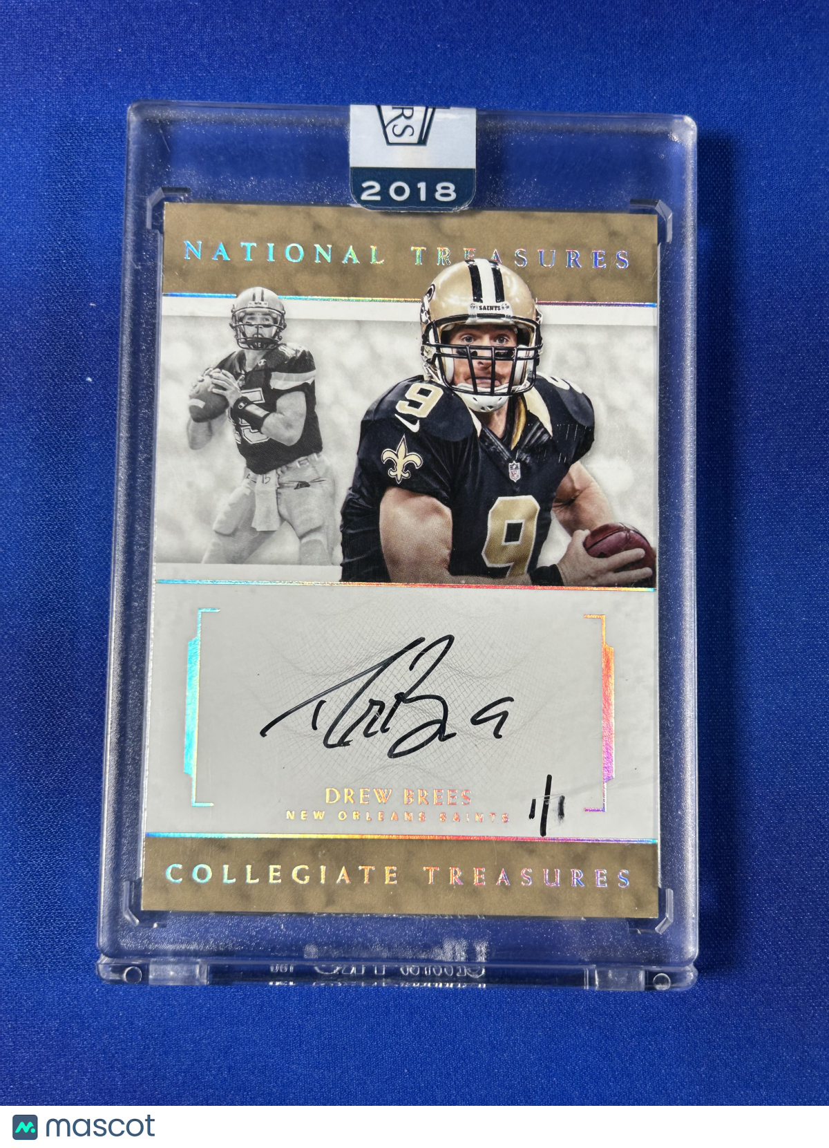 Drew Brees 2017 Panini National Treasures Collegiate Treasures #19