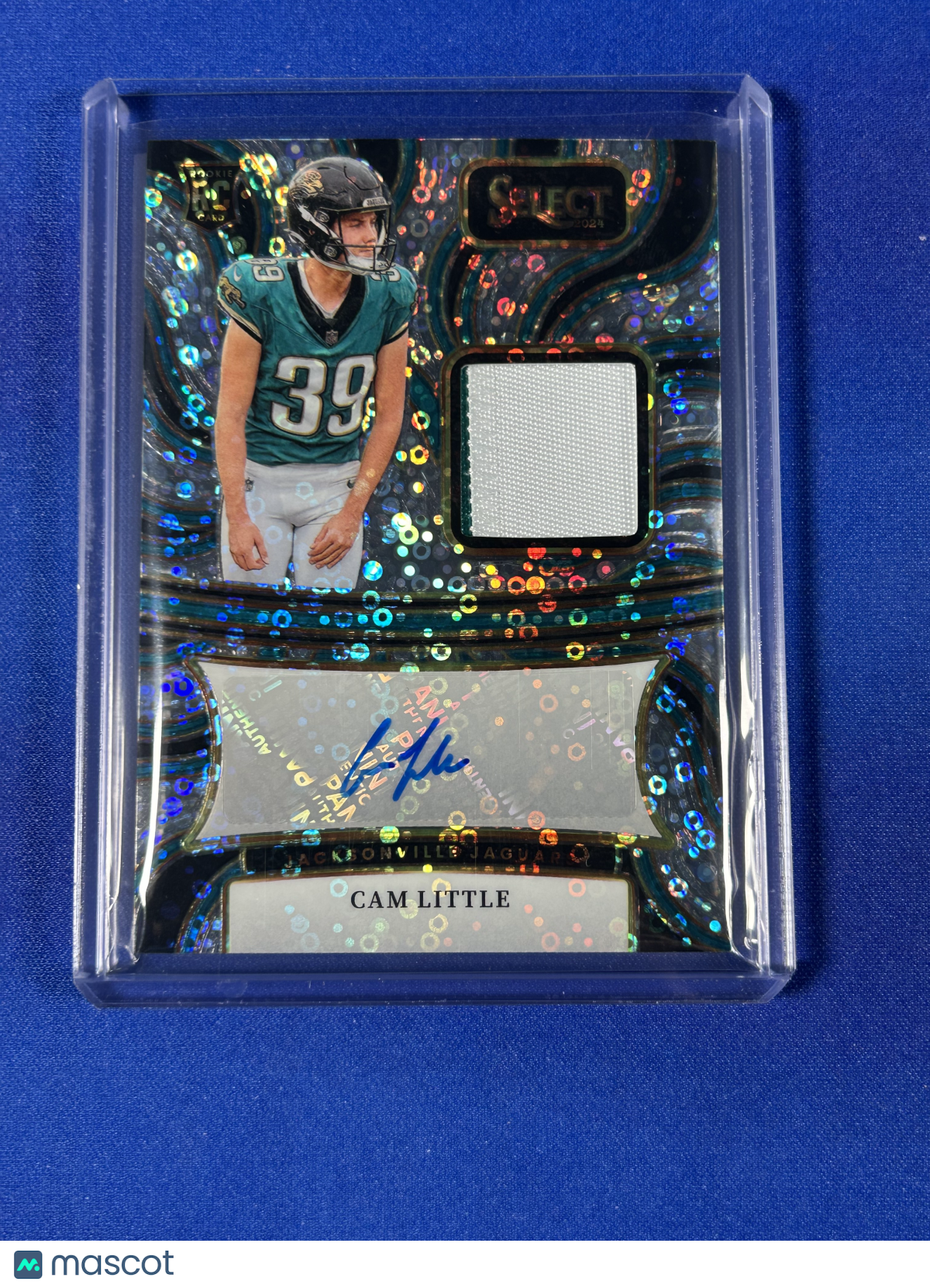 Cam Little 2025 Panini Select Prizm #RSM-CLE /35 Signature Memorabilia Memorabilia