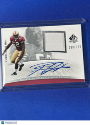 Patrick Willis 2007 Upper Deck SP Authentic #283 /725 Autograph Patch