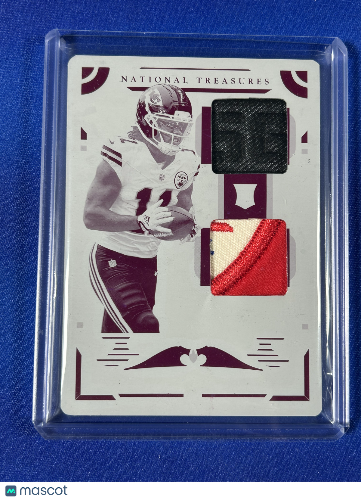 Jalen Royals 2026 Panini National Treasures #44 Printing Plate 1 of 1 /1 Printing Plate Patch Memorabilia