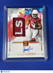 Larry Fitzgerald 2025 Panini Impeccable Extravagance #EPA-LFD /15 Autograph Patch Memorabilia