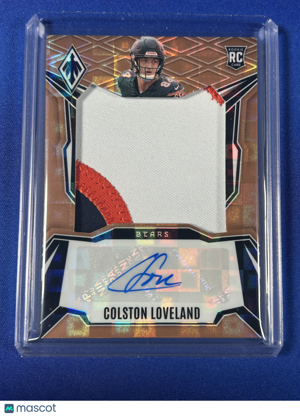 Colston Loveland 2025 Panini Phoenix #RPS-CLD /199 Patch RC Memorabilia