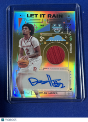 Dylan Harper 2025 Bowman University Best #LRRA-DH /50 Autograph Relic Memorabilia