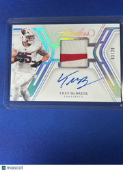 Trey McBride 2026 Panini Flawless #SG-TME /20 Autograph Signature Gloves Memorabilia