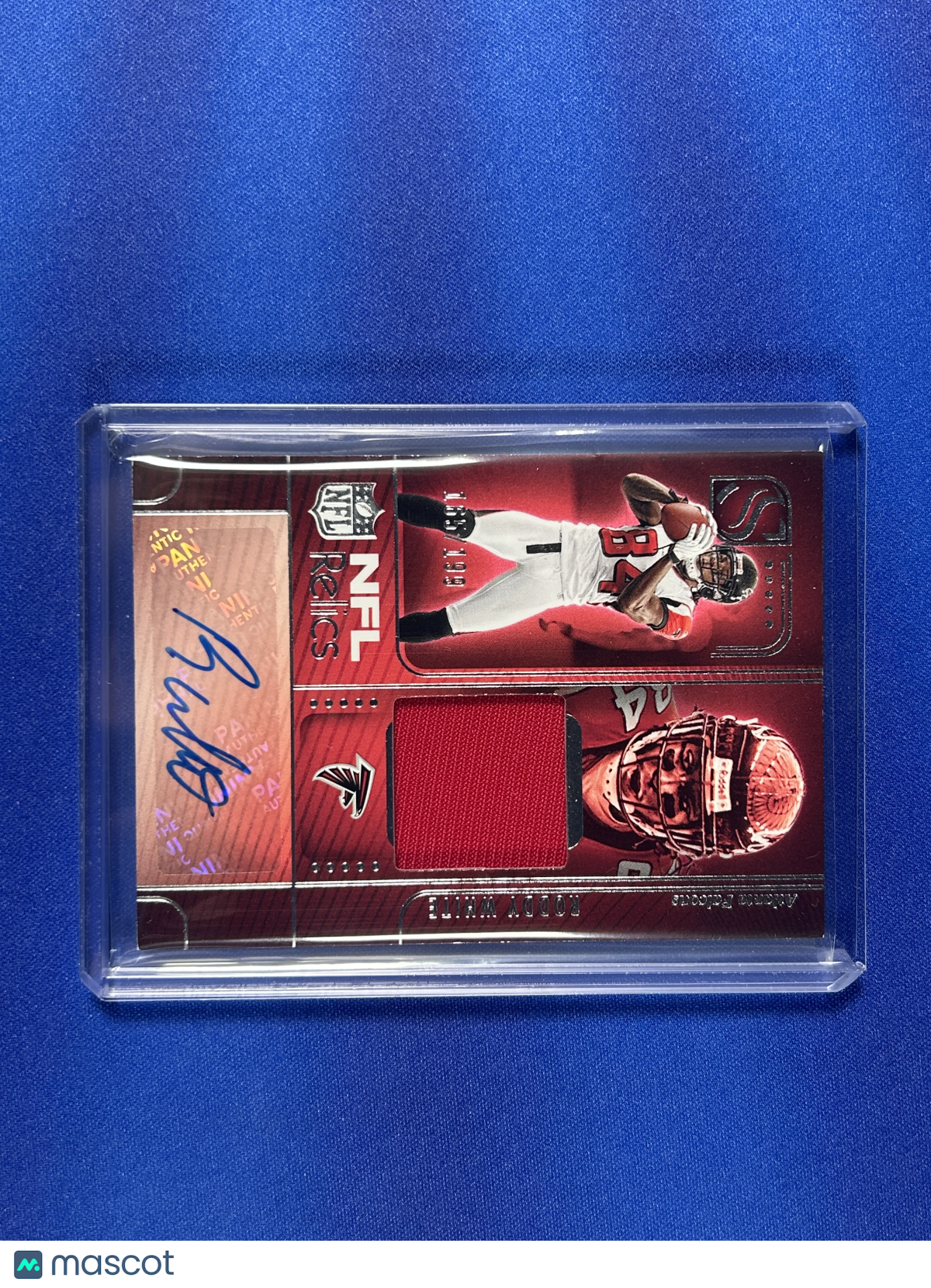 Roddy White 2026 Panini Silhouette Football #NRA-RWE Autograph Patch Memorabilia