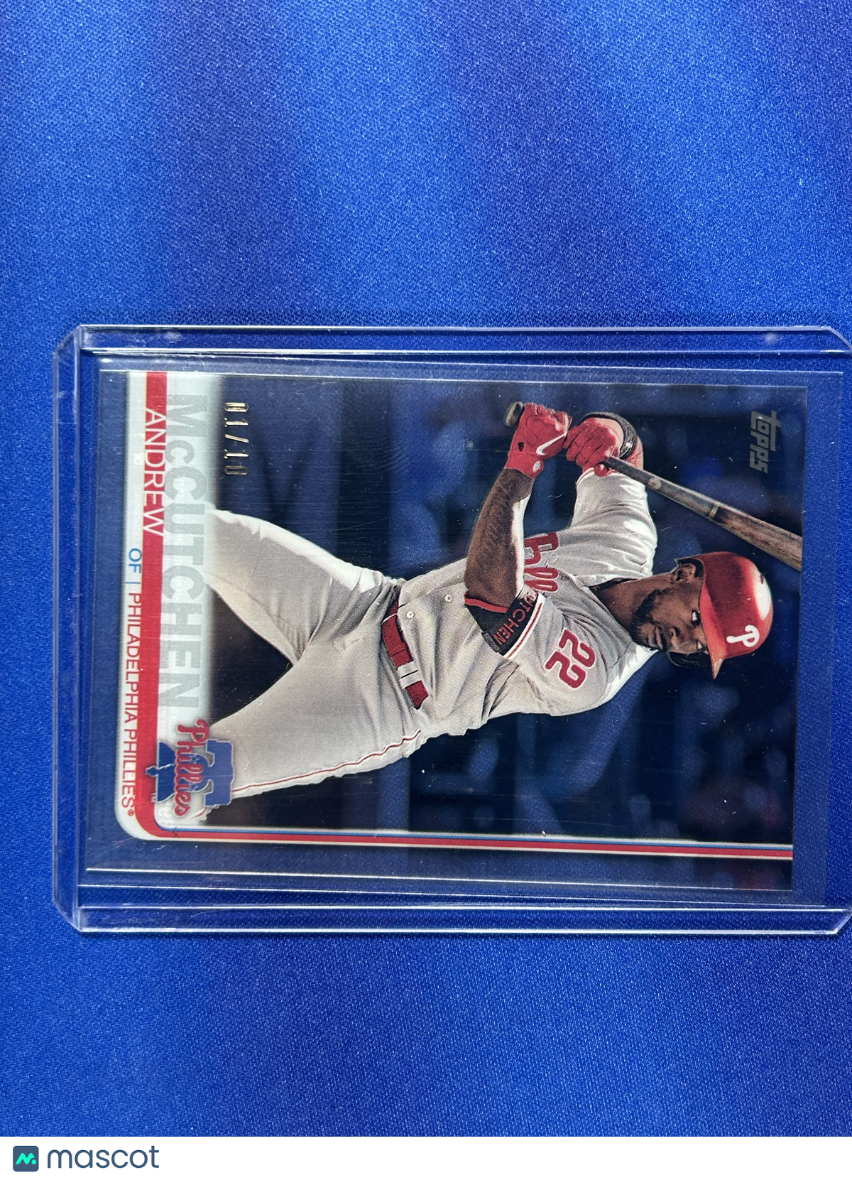 Andrew McCutchen 2019 Topps #395 Clear /10