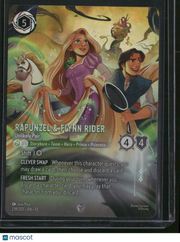 2024 Disney Lorcana Into the Inklands Flynn Rider Rapunzel Alt Art Full Art Enchanted