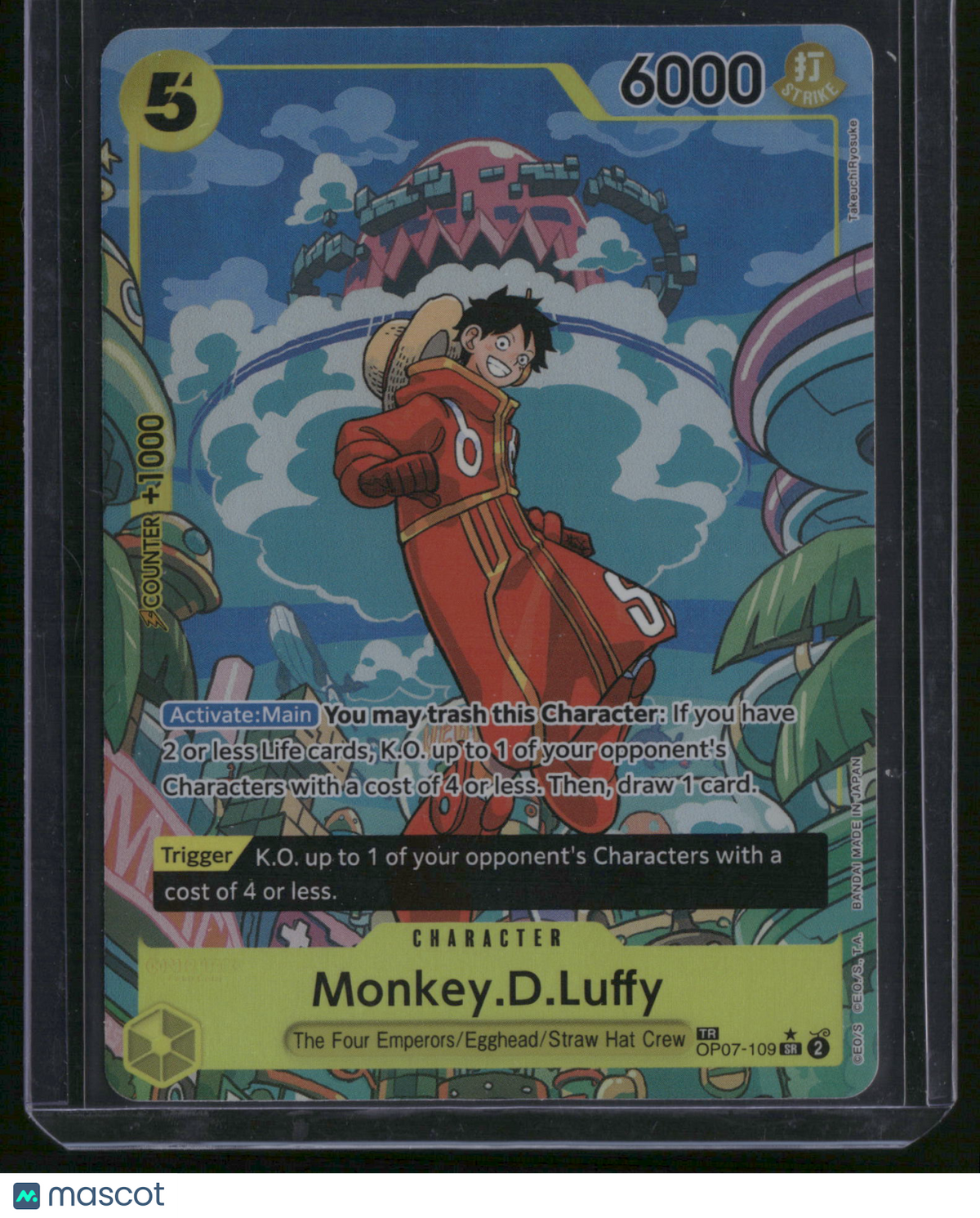 2024 Years in the Future Monkey.D.Luffy Treasure Rare Parallel Art