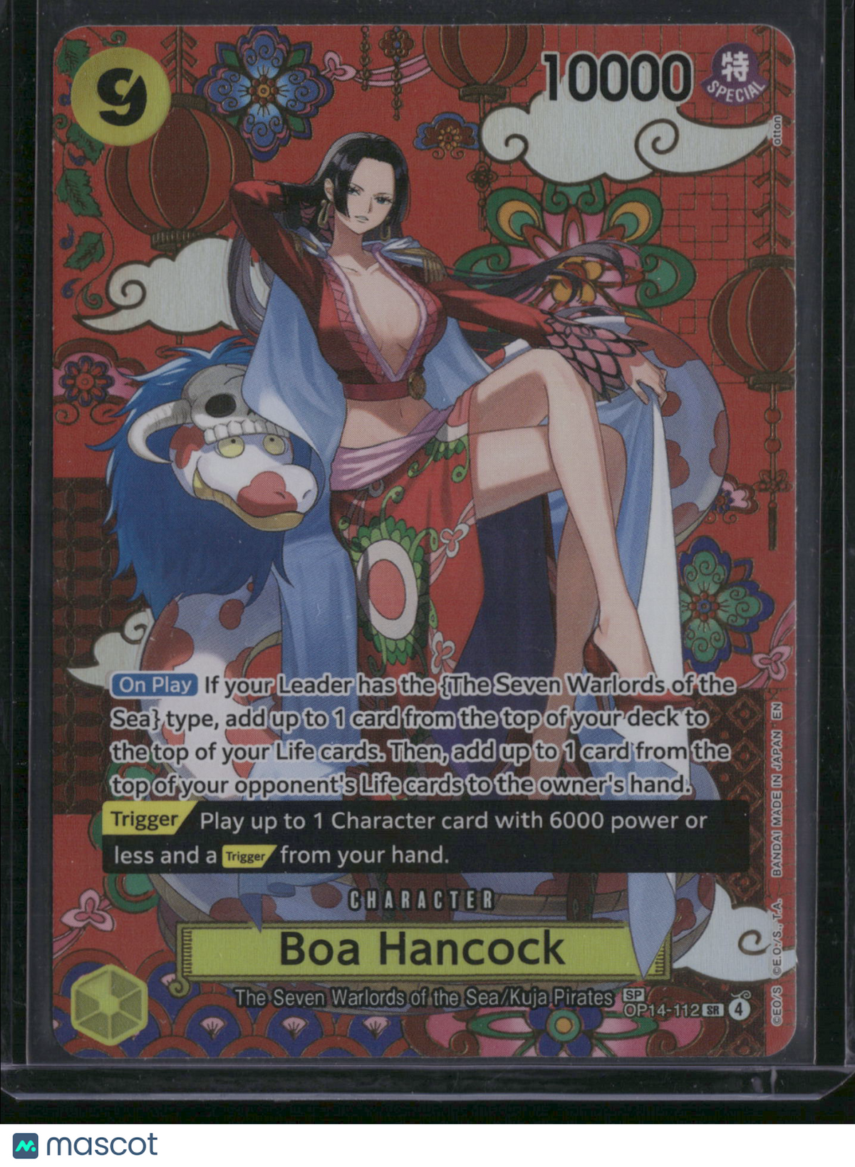 2023 One Piece Card Game Kingdoms of Intrigue Boa Hancock Special Card Alternate Art