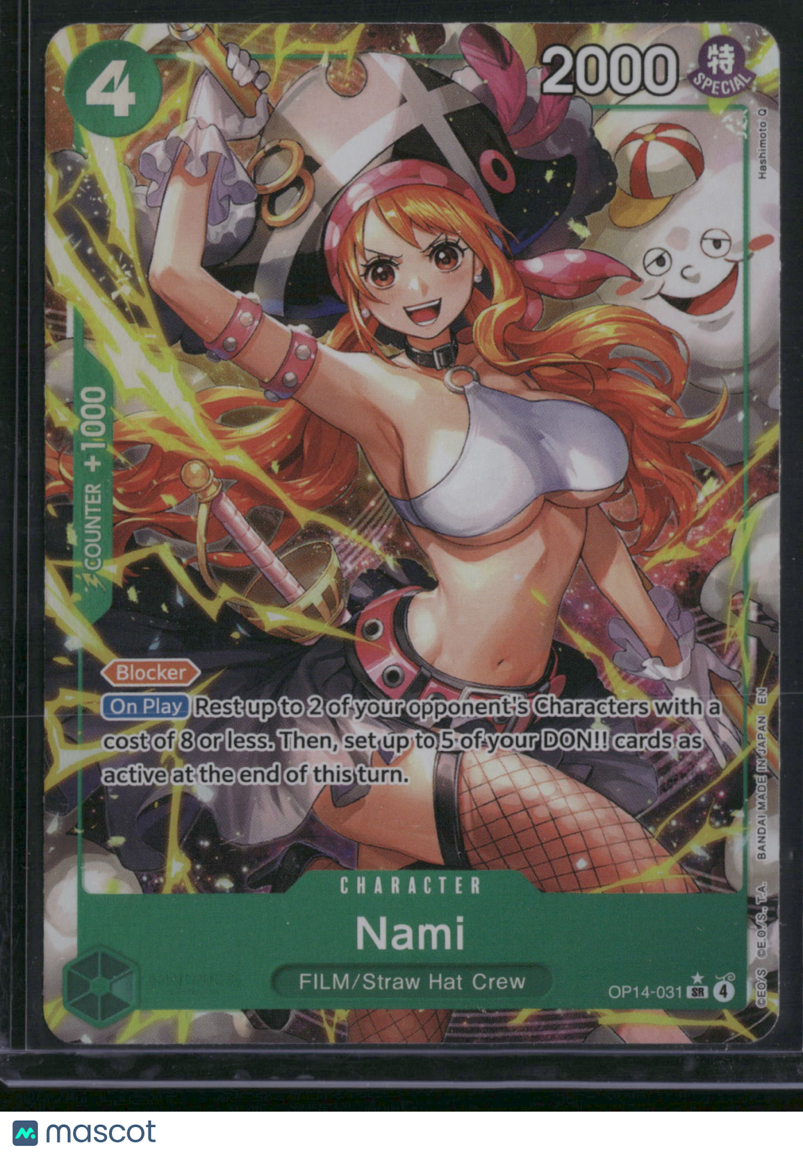 Kingdoms of Intrigue Nami Foil Special Alternate Art