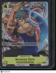 Awakening of the New Era Roronoa Zoro Holo Secret Rare Alternative Art