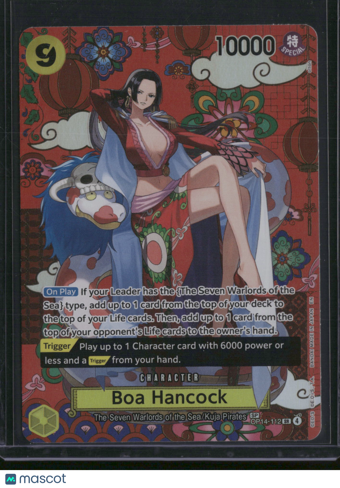 Kingdoms of Intrigue Boa Hancock Special Illustration Rare