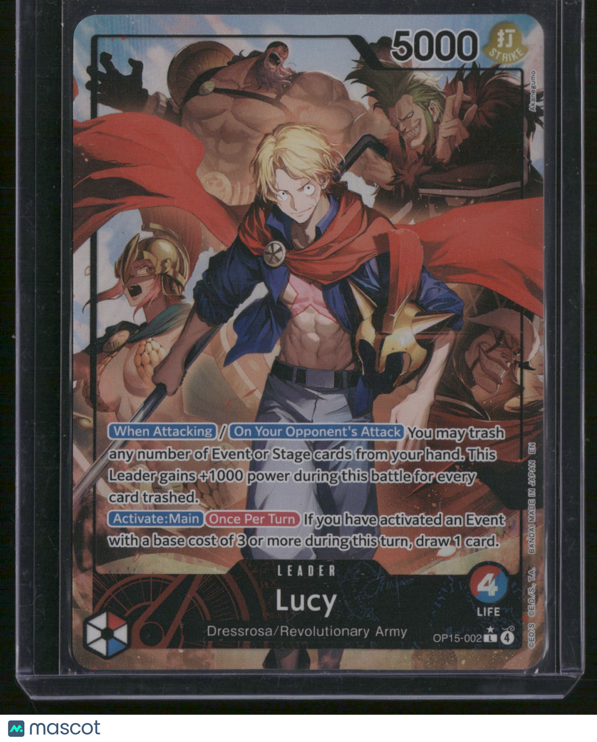 Awakening of the New Era Sabo Lucy Alternative Art Leader Card