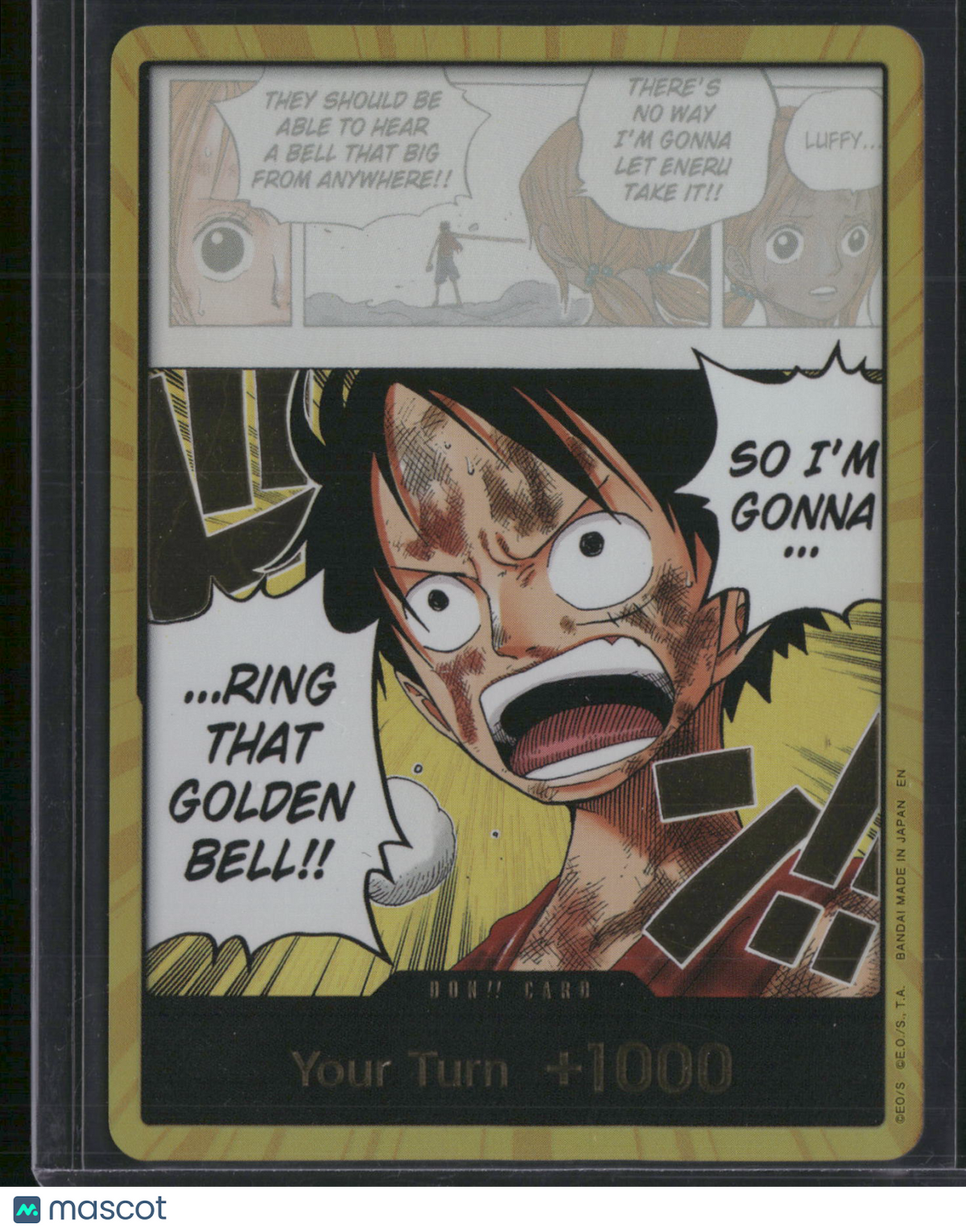 Awakening of the New Era Monkey D. Luffy DON!! Card