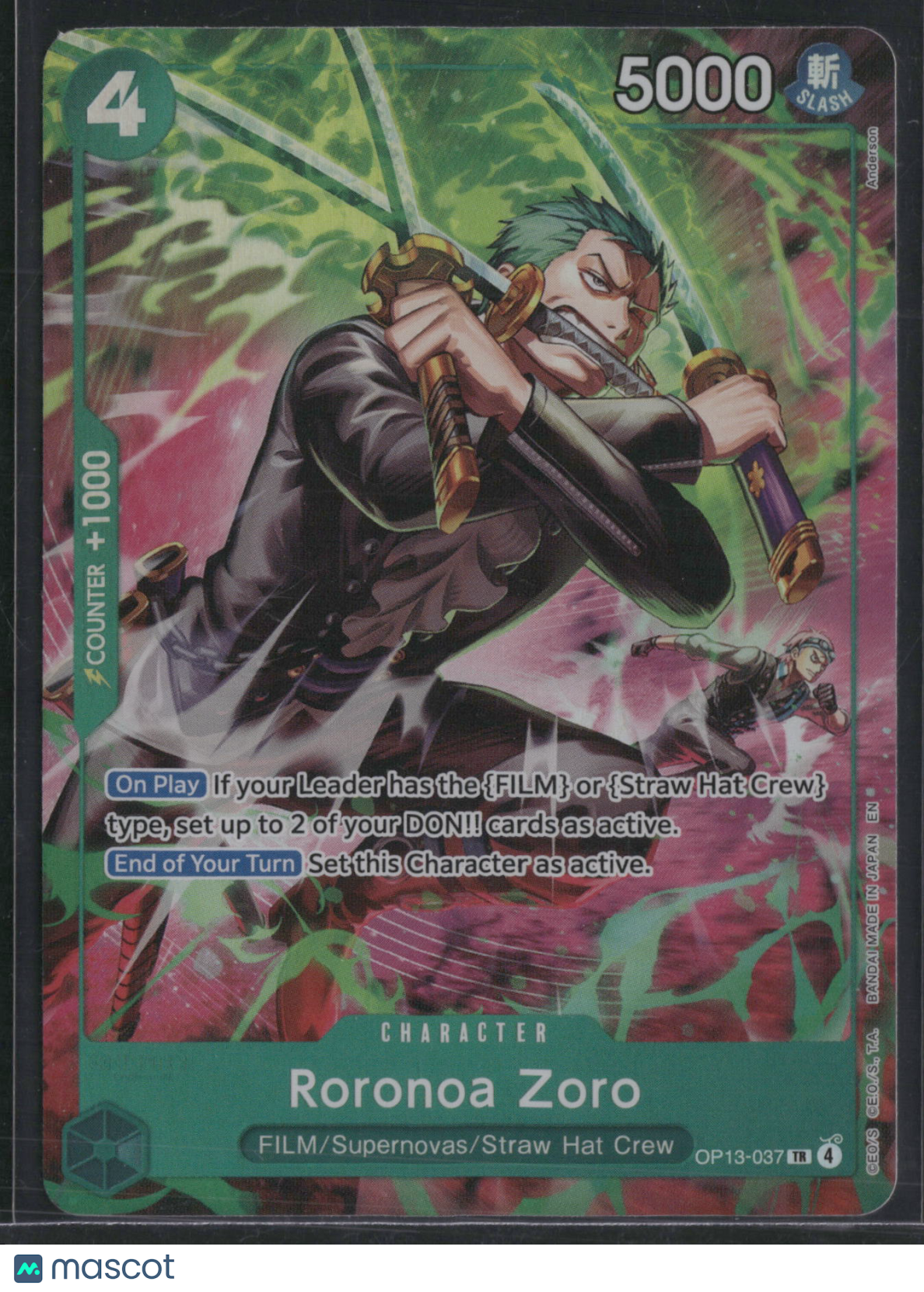 Pillars of Strength Roronoa Zoro