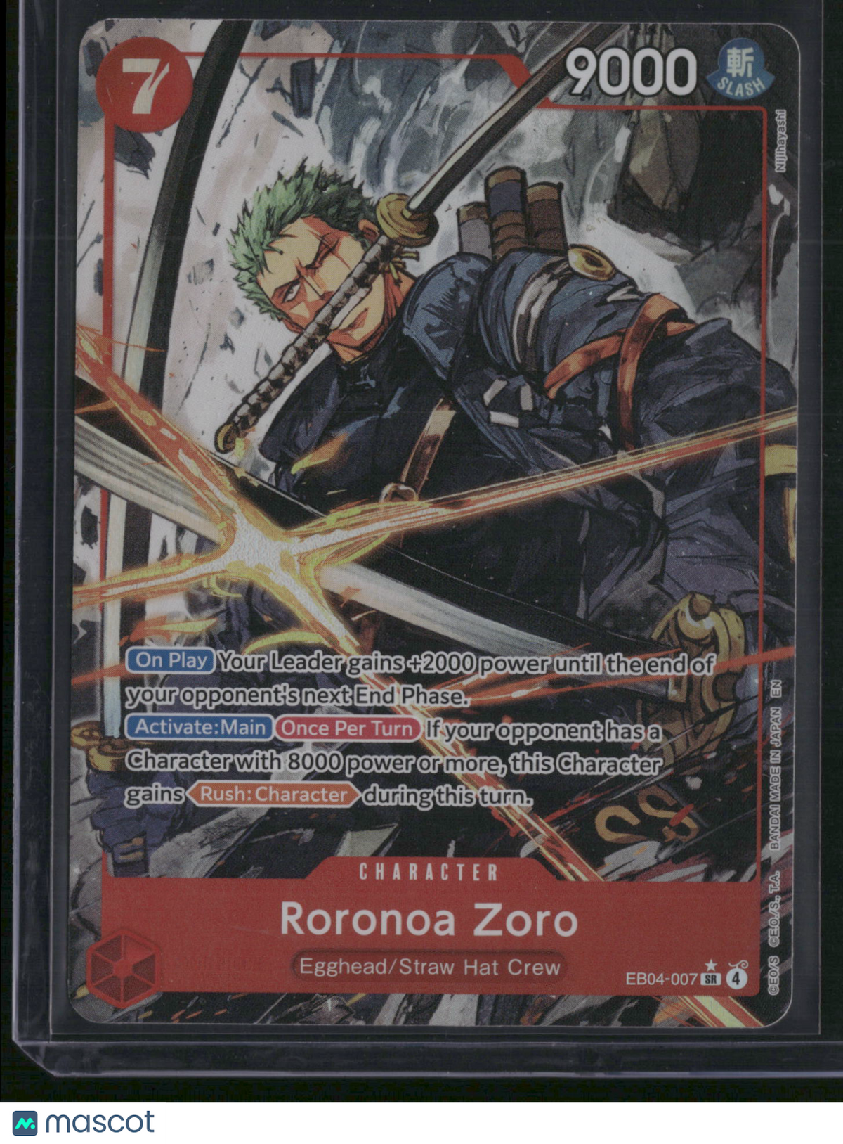 Memorial Collection Roronoa Zoro Foil