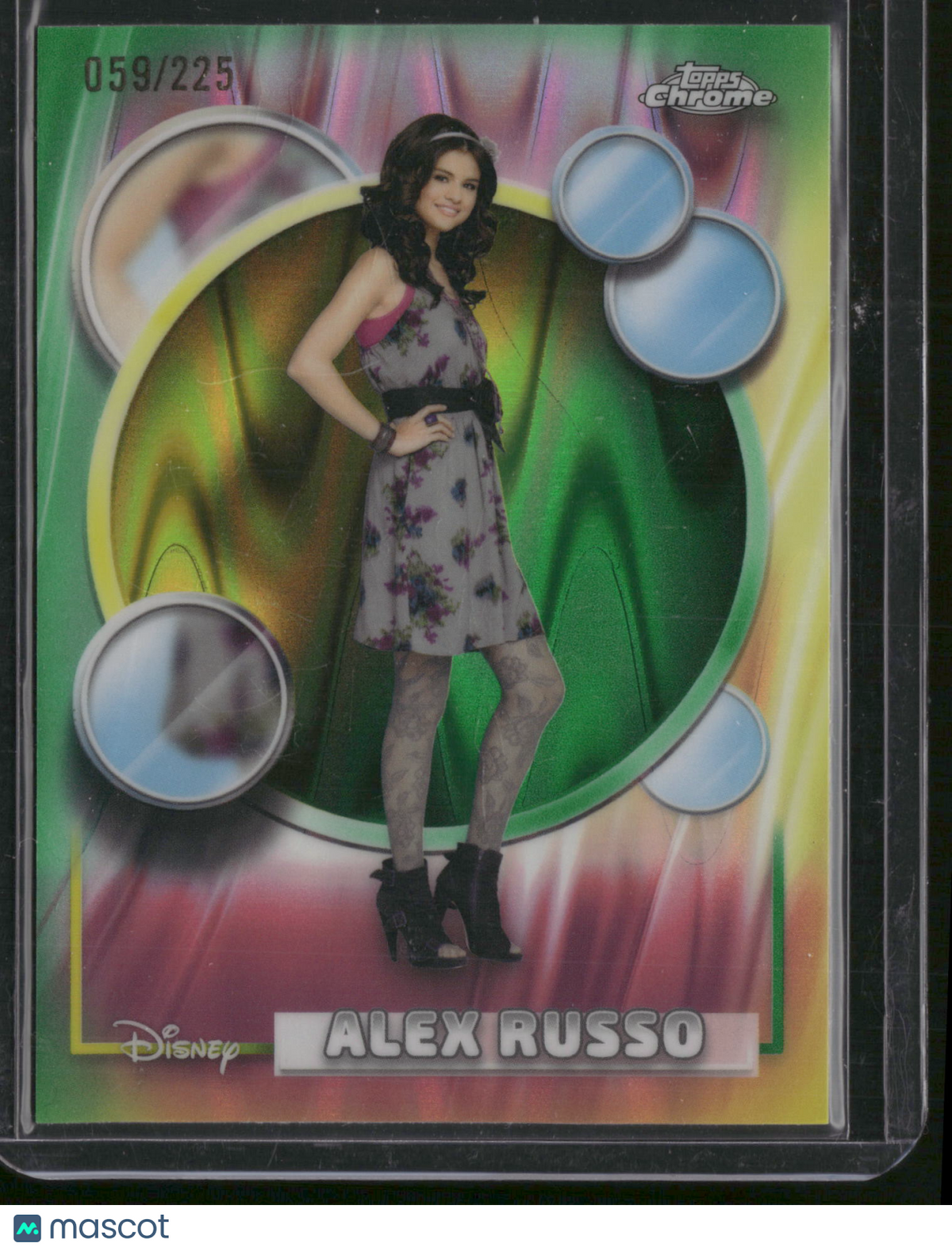 2009 Topps Chrome Wizards of Waverly Place Selena Gomez 059/225