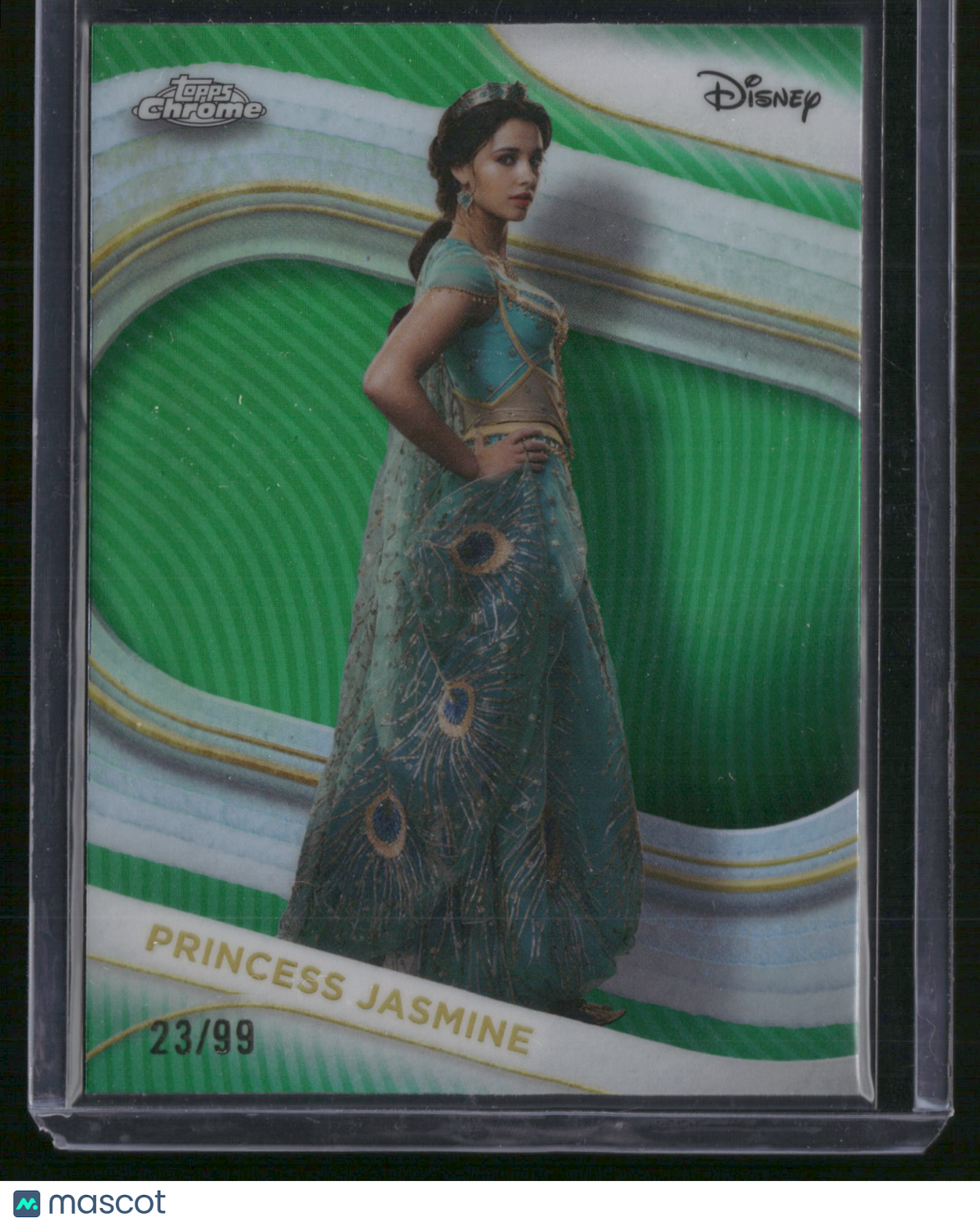 2019 Topps Chrome Disney Aladdin Naomi Scott 23/99