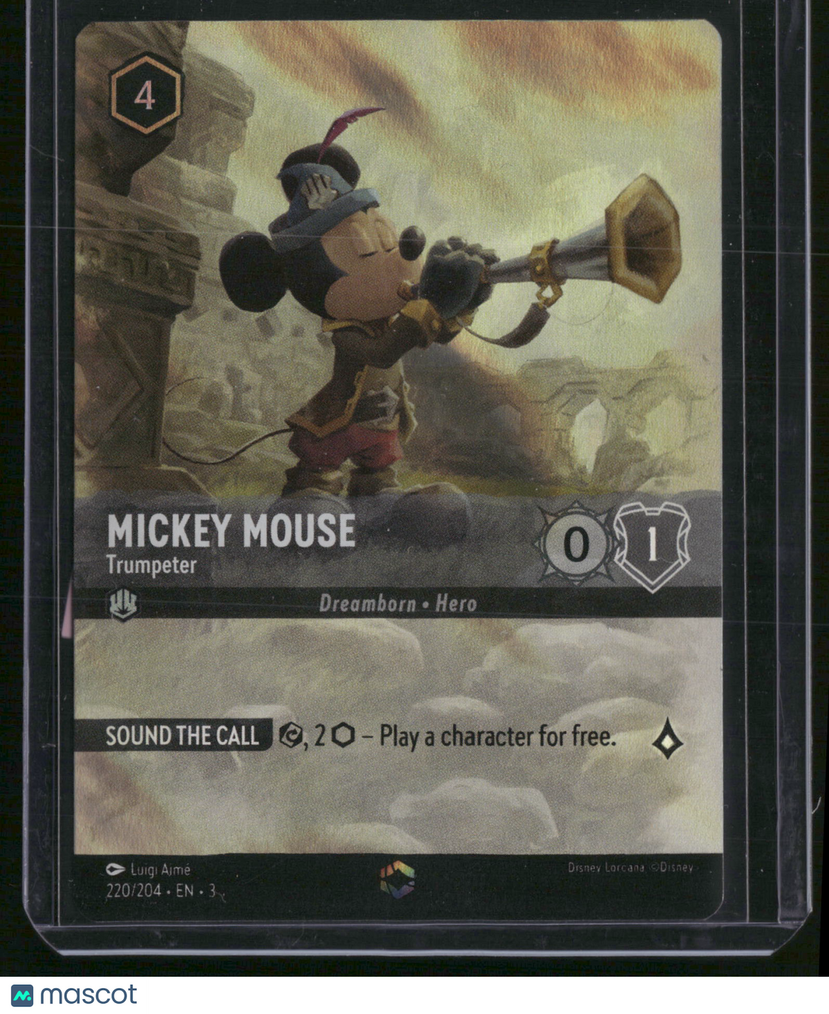 Into the Inklands Mickey Mouse Foil