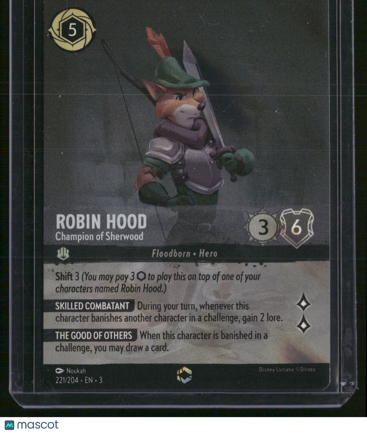 Into the Inklands Robin Hood Foil Secret Rare Enchanted