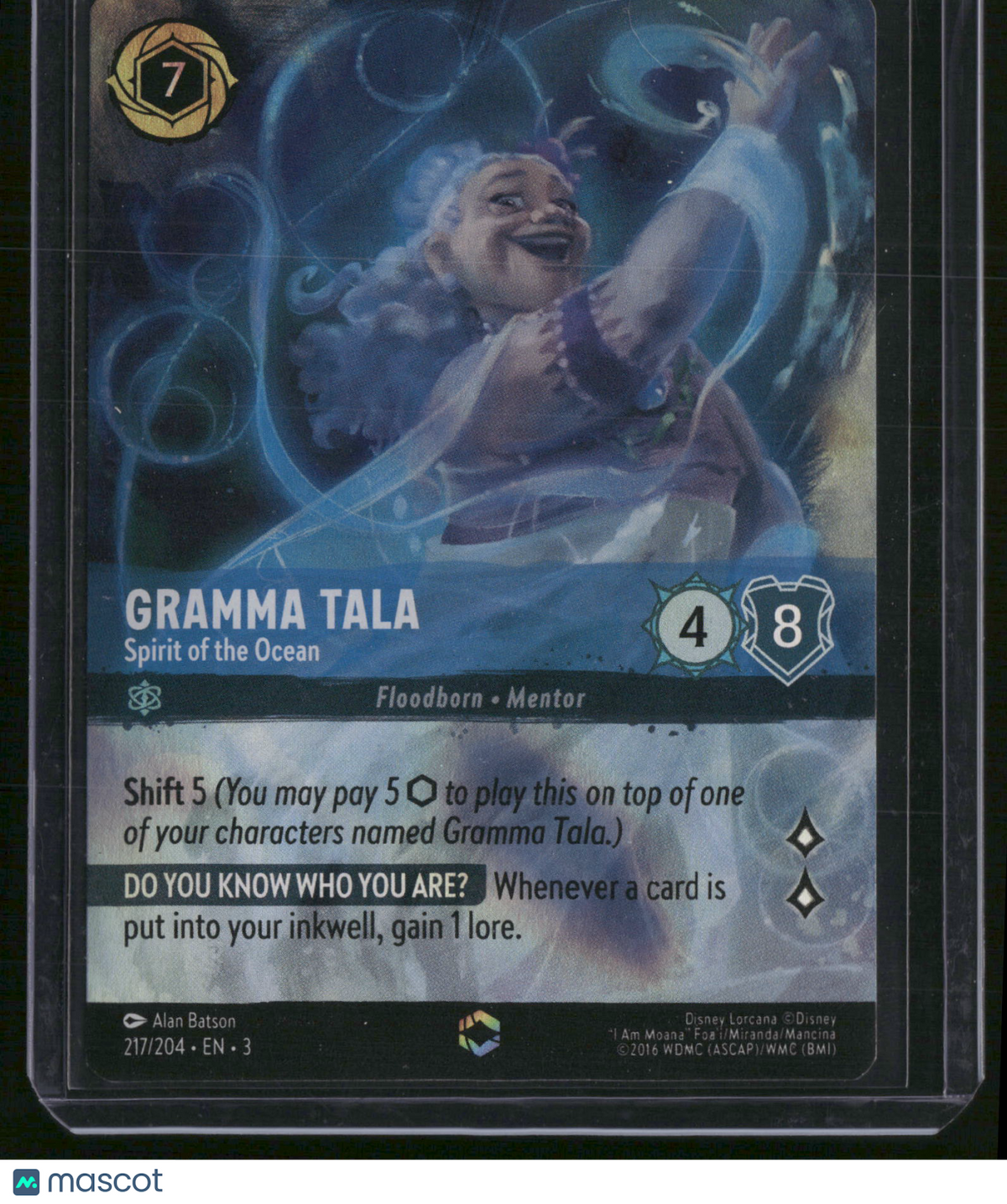 Into the Inklands Gramma Tala Foil Enchanted Rare Alt Art