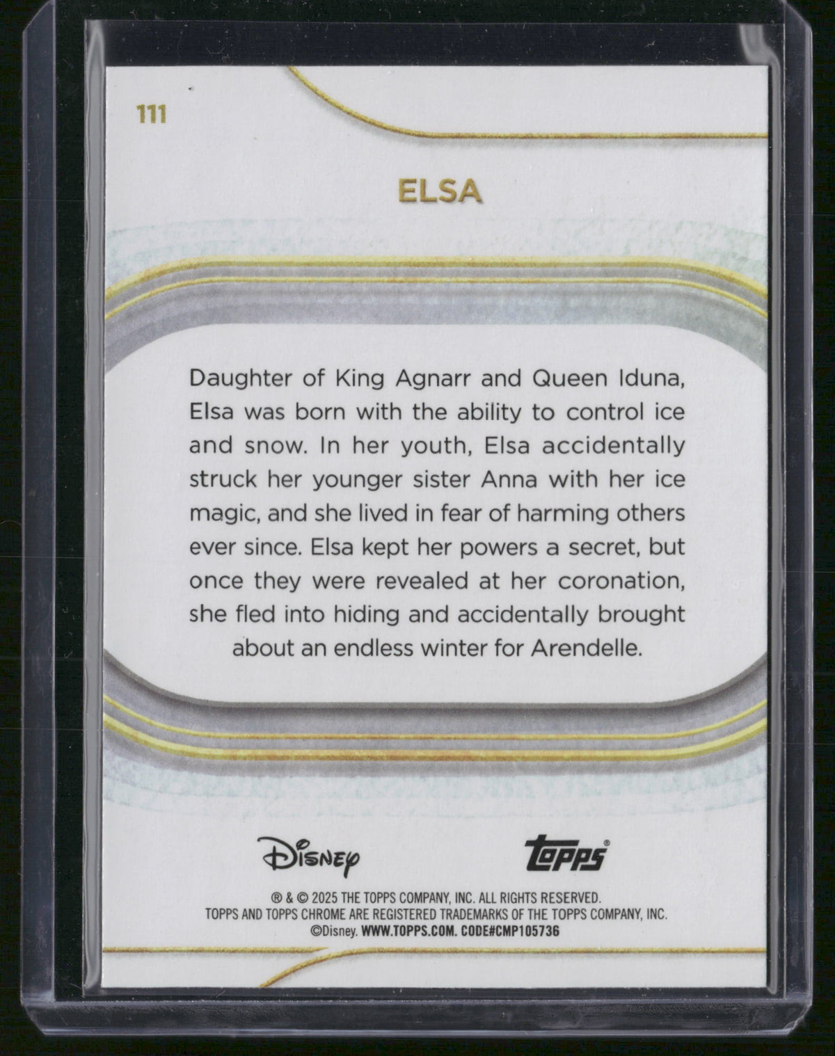 2025 Topps Chrome Disney #111