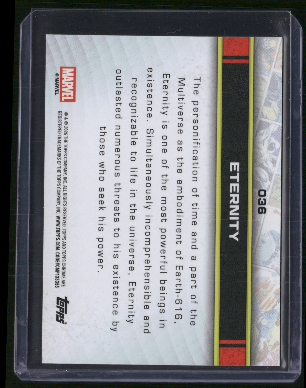 2026 Topps Chrome Marvel #036