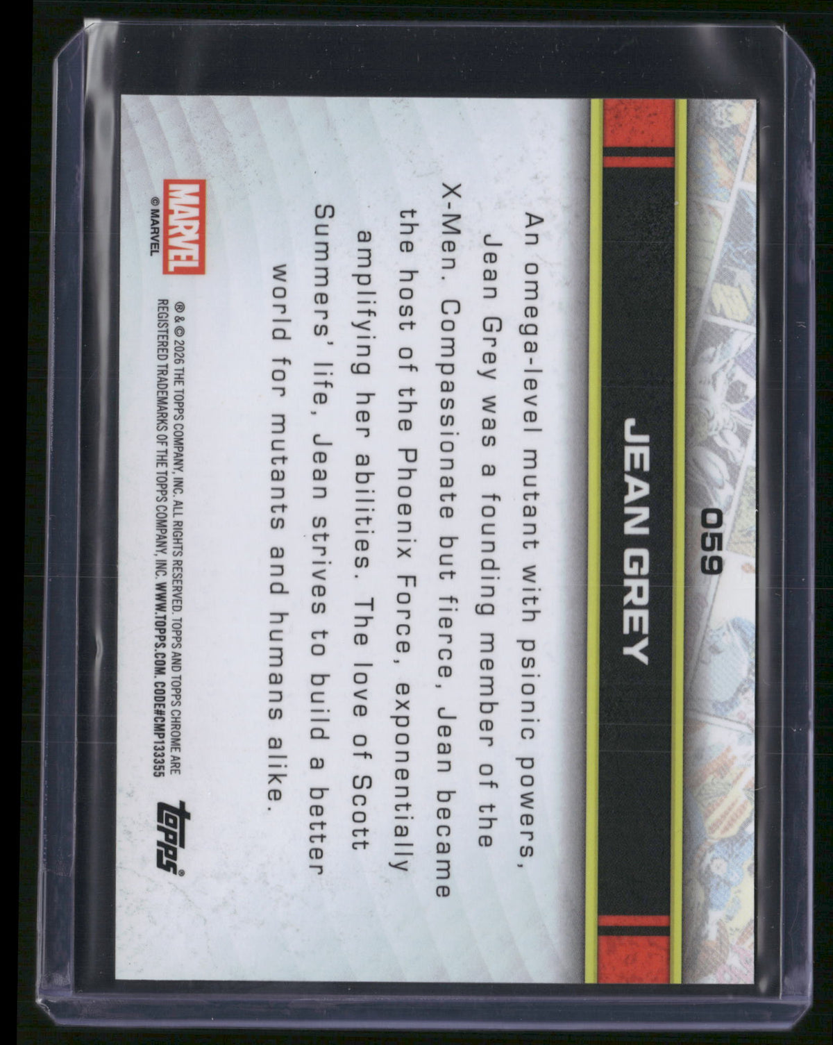 2026 Topps Chrome Marvel 40/50 #059