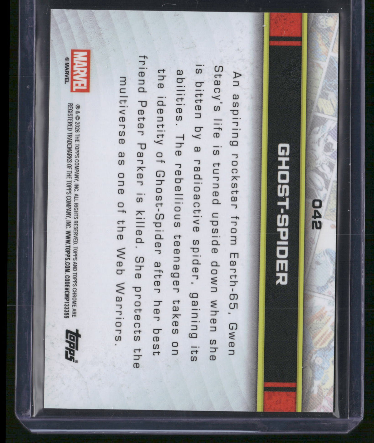 2026 Topps Chrome Marvel 206/250 #042