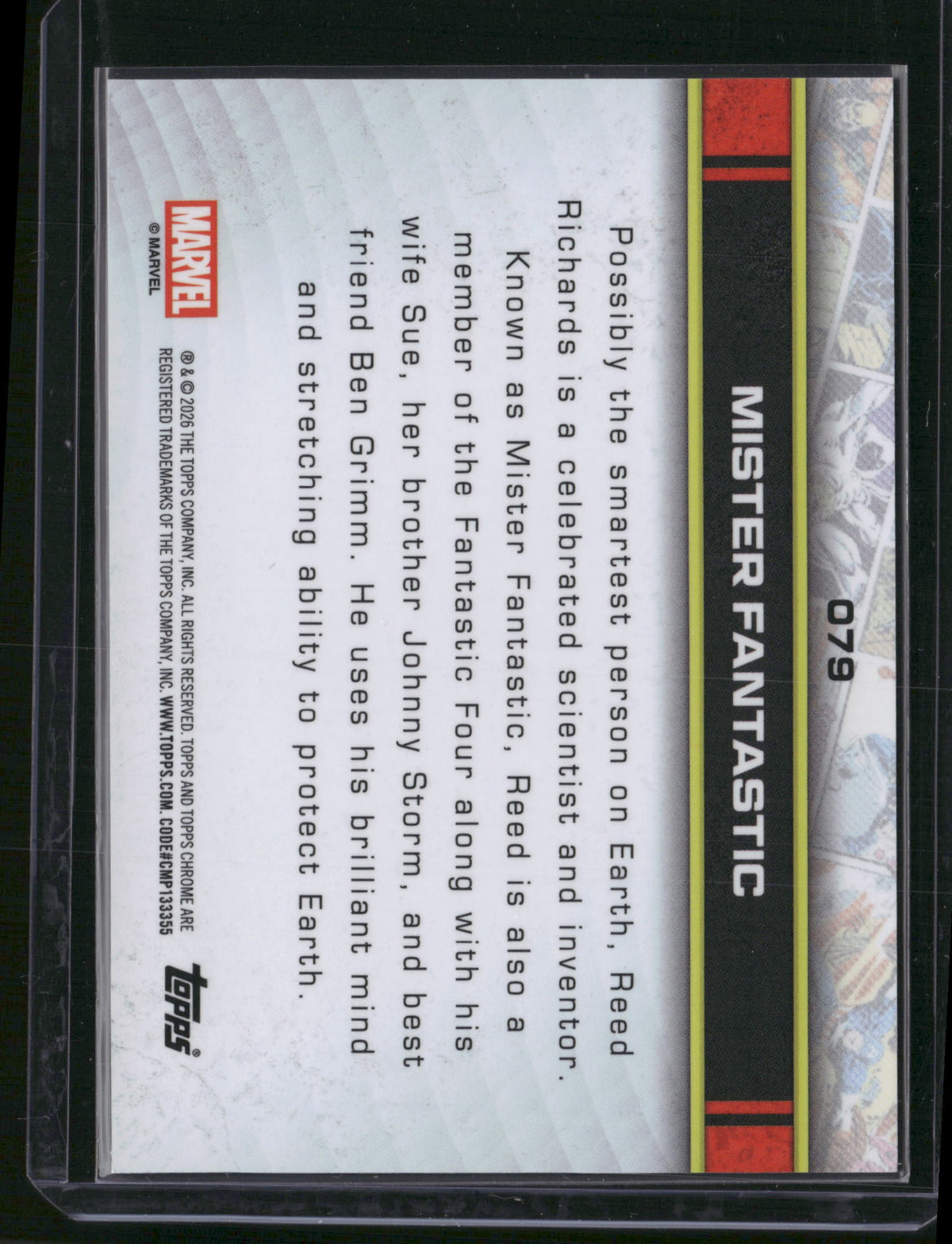 2026 Topps Chrome Marvel #079