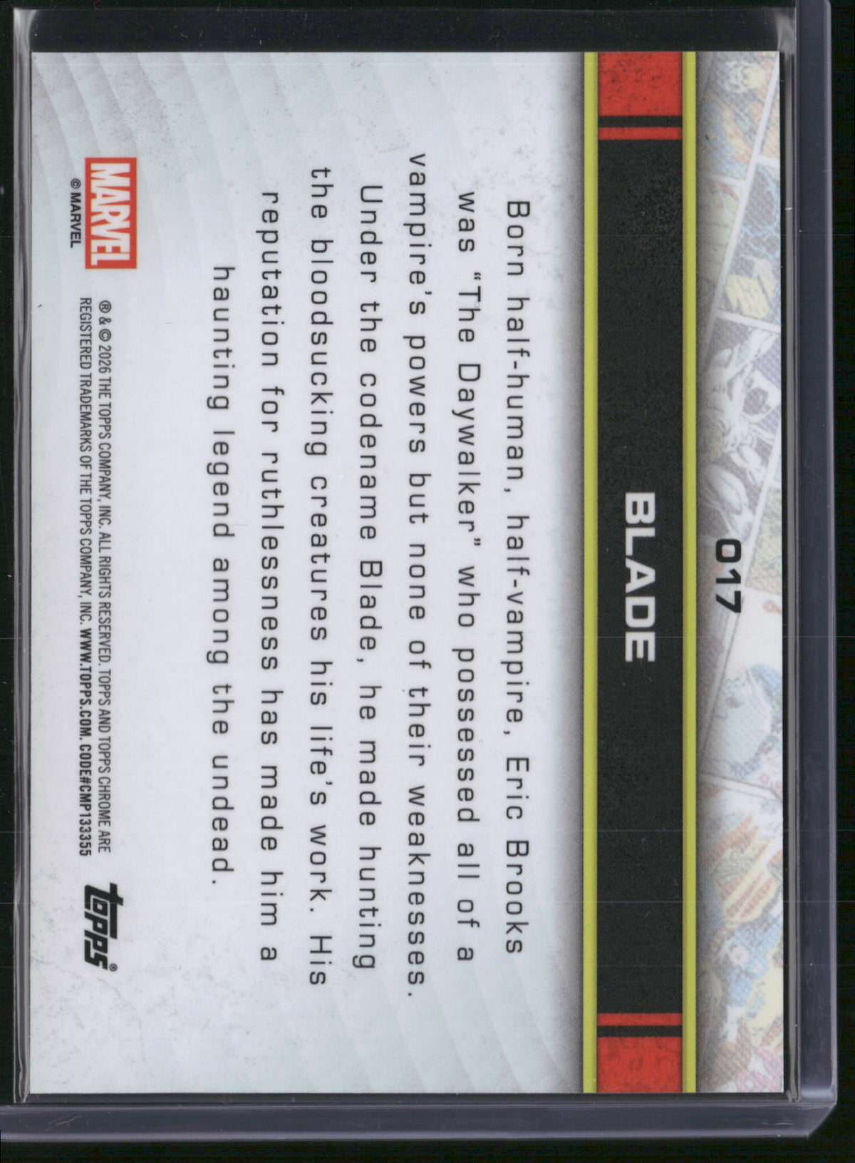 2026 Topps Chrome Marvel 20/50 #017