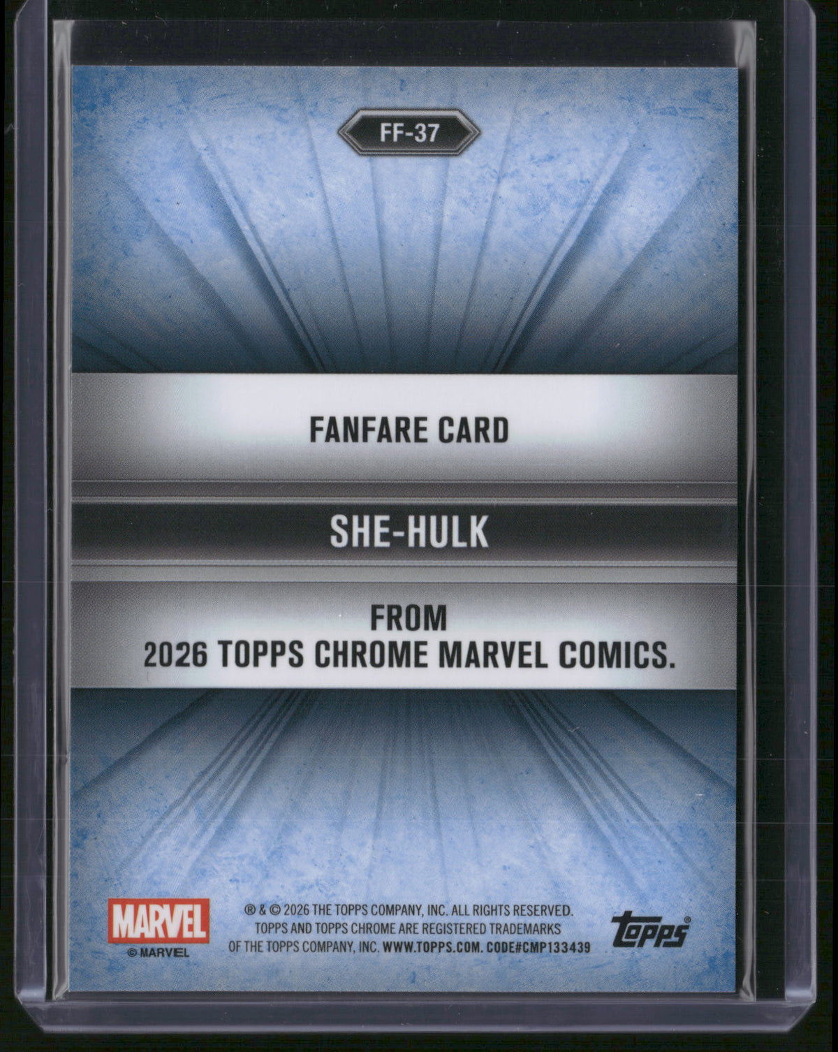 2026 Topps Chrome Marvel Comics Fanfare #FF-37