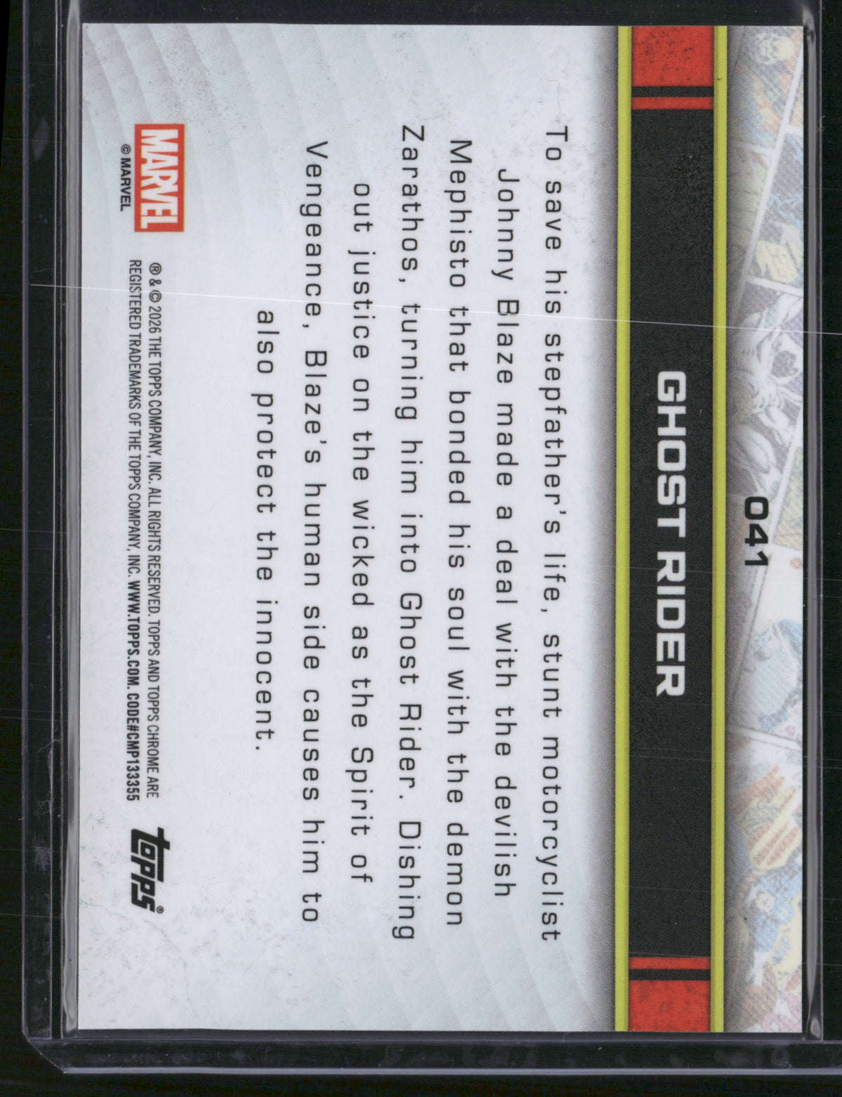 2026 Topps Chrome Marvel 072/150 #041