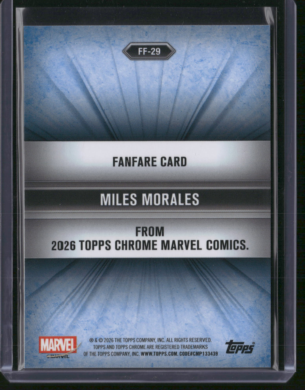 2026 Topps Chrome Marvel Comics Fanfare #FF-29