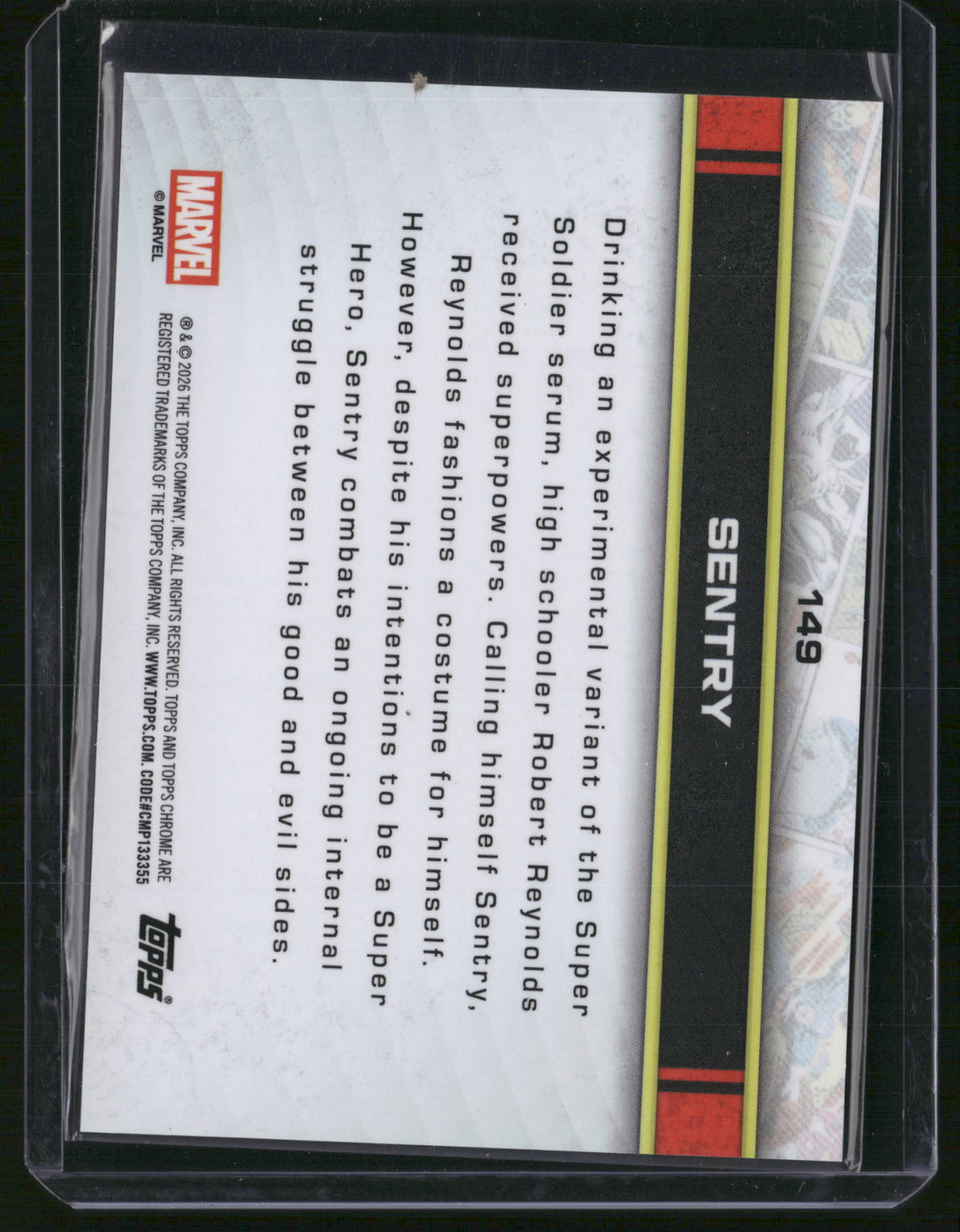 2026 Topps Chrome Marvel 33/99 #149