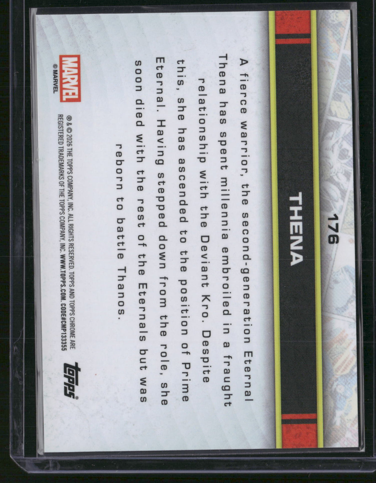2026 Topps Chrome Marvel #176
